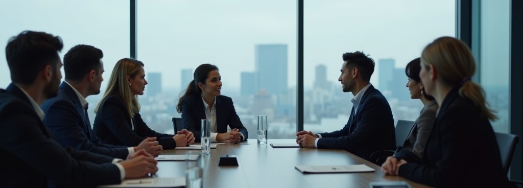 Die Leute diskutieren